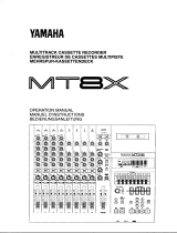 Yamaha MT8X 取扱説明書