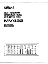 Yamaha MV422 取扱説明書
