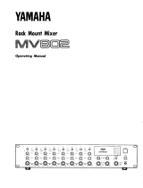 Yamaha MV802 取扱説明書