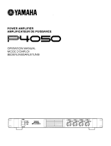 Yamaha P4050 取扱説明書