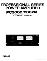 Yamaha PC2002 取扱説明書