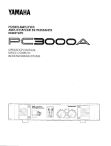 Yamaha PC3000A 取扱説明書