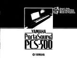 Yamaha PCS-500 取扱説明書
