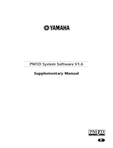 Yamaha V1 ユーザーマニュアル