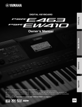 Yamaha PSR-EW410 取扱説明書