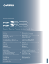 Yamaha PSR-S900 データシート