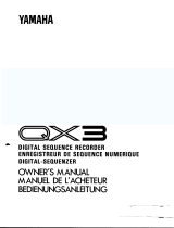 Yamaha QX-3 取扱説明書