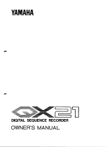 Yamaha QX21 取扱説明書