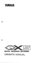 Yamaha QX5 取扱説明書