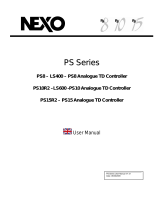 Nexo PS8 ユーザーマニュアル