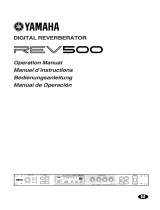 Yamaha REV500 取扱説明書