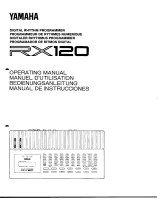 Yamaha RX120 取扱説明書