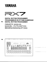 Yamaha RX-7 取扱説明書