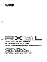 Yamaha RX-21L 取扱説明書