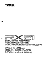 Yamaha RX21 取扱説明書