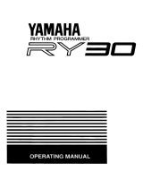 Yamaha RY30 取扱説明書