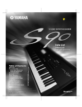 Yamaha S90 データシート
