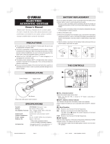 Yamaha APX500II 取扱説明書