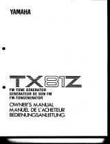 Yamaha TX81Z 取扱説明書
