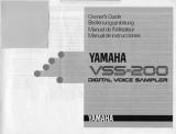 Yamaha VSS-200 取扱説明書