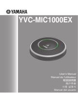 Yamaha YVC-MIC1000EX ユーザーマニュアル