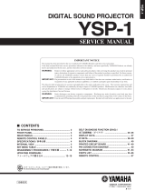 Yamaha YSP-1 ユーザーマニュアル