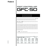 Roland GFC-50 取扱説明書
