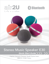 AIPTEK E30 Music Speaker - Air2U 取扱説明書