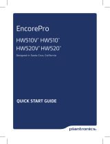 Plantronics EncorePro HW520 インストールガイド