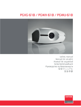 Barco PGWU-61B ユーザーマニュアル