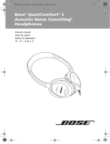 Bose QuietComfort 3 ユーザーマニュアル