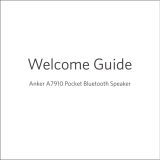 Anker Pocket Bluetooth Speaker ユーザーマニュアル