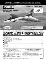 Kyosho F-16 FIGHTING FALCON ユーザーマニュアル