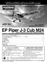 Kyosho PIPER J-3 CUB M24 ARF ユーザーマニュアル