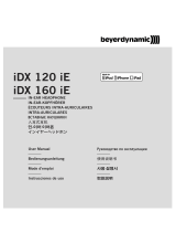 Beyerdynamic iDX 160 iE ユーザーマニュアル