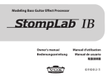 Vox Stomplab 1B 取扱説明書