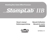Vox Stomplab 2B 取扱説明書