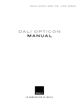 Dali OPTICON 1 取扱説明書