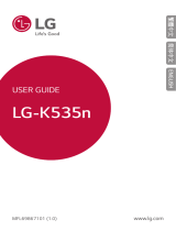 LG K535N Gold 32GB 取扱説明書