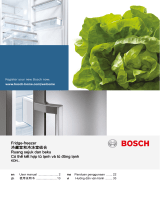 Bosch Free-standing fridge-freezer ユーザーマニュアル