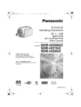 Panasonic SDRH250GC 取扱説明書