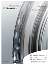 Electrolux EWF10831 ユーザーマニュアル