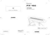Casio PX-160 ユーザーマニュアル