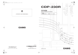 Casio CDP-230R ユーザーマニュアル