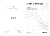 Casio CTK-3400 ユーザーマニュアル