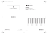 Casio XW-G1 ユーザーマニュアル