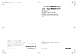 Casio CT-X3100 ユーザーマニュアル