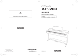 Casio AP-260 ユーザーマニュアル
