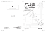 Casio CTK-6250 ユーザーマニュアル