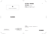 Casio CTK-3500 ユーザーマニュアル